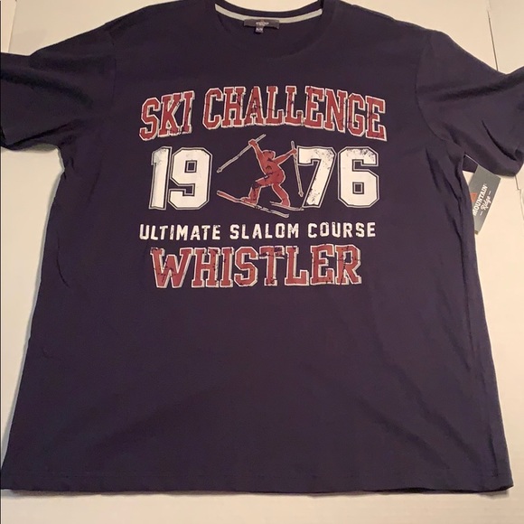 SALE!! Whistler ski challenge tshirt NWT - Picture 1 of 4